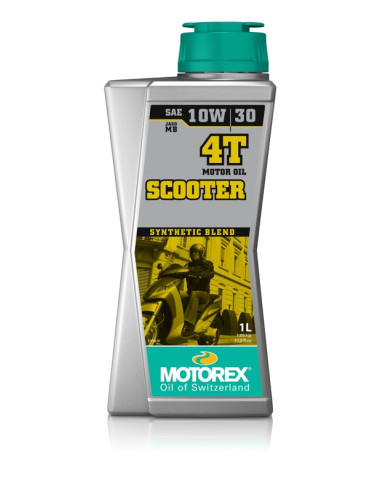 MOTOREX Scooter 4T Motor Oil - 10W30 10x1L