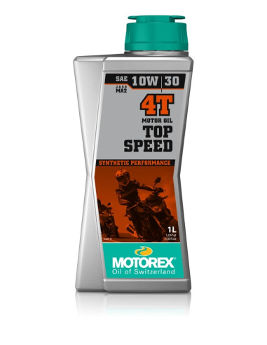 MOTOREX Top Speed 4T Motor Oil - 10W30 1L
