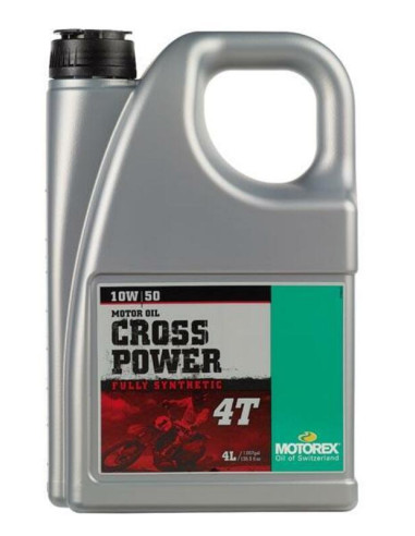 MOTOREX Cross Power 4T Motor Oil - 10W50 4L x4