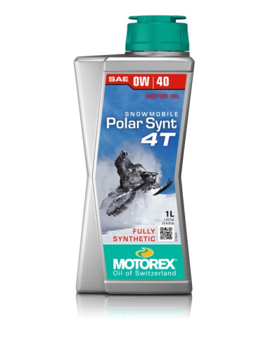 MOTOREX Snowmobile Polar Synt 4T Motor Oil - 0W40 10x1L