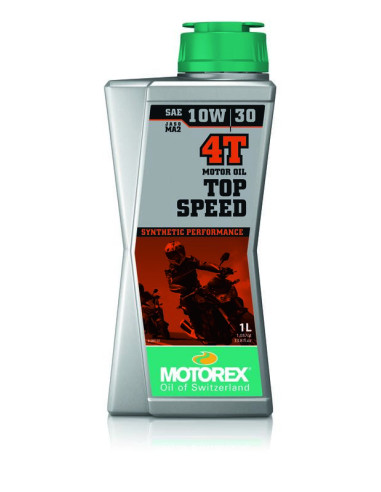 MOTOREX Top Speed 4T Motor Oil - 10W30 10x1L