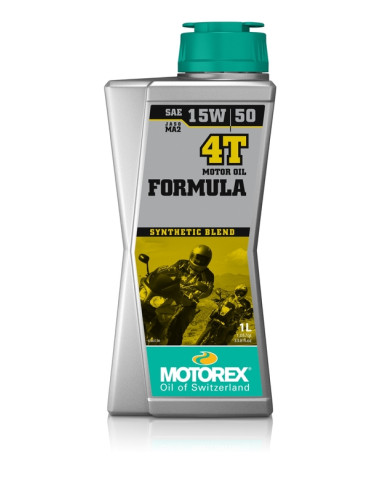 MOTOREX Formula 4T Motor Oil - 15W50 1L
