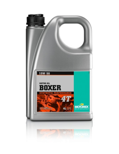 MOTOREX Boxer 4T Motor Oil - 15W50 4L x4