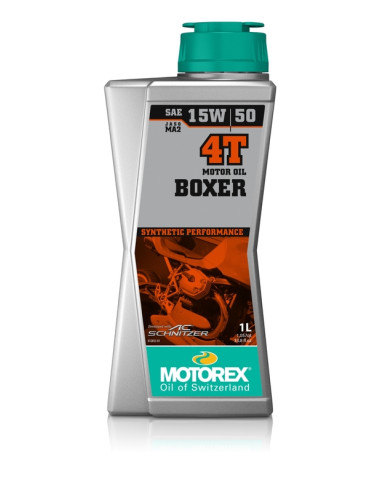 MOTOREX Boxer 4T Motor Oil - 15W50 10x1L