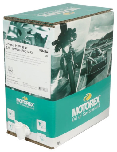 MOTOREX Cross Power 4T Motor Oil - 10W50 20L
