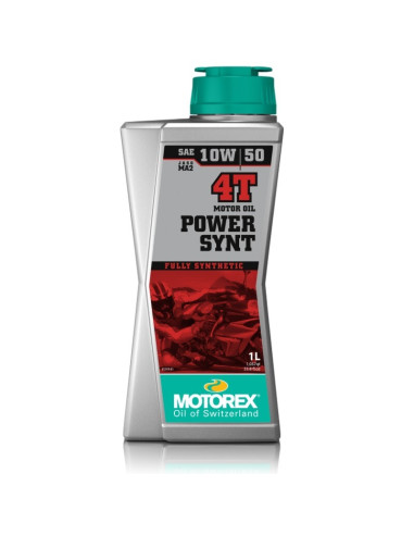MOTOREX Power Synt 4T Motor Oil - 10W50 1L