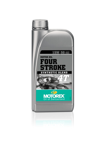 MOTOREX Four Stroke Motor Oil - 15W50 1L