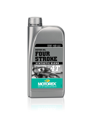 MOTOREX Four Stroke Motor Oil - 5W40 12x1L