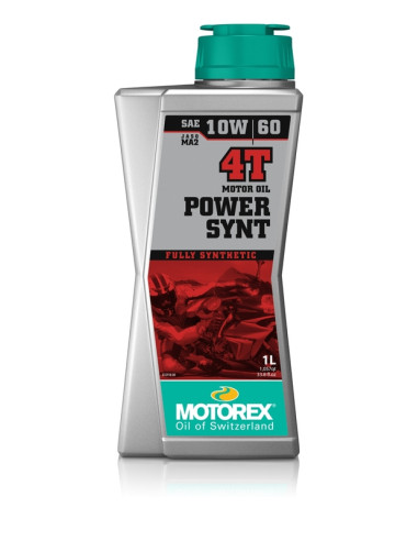 MOTOREX Power Synt 4T Motor Oil - 10W60 1L