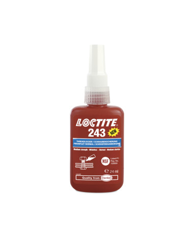 LOCTITE 243 Medium Strength - 24ml Bottle