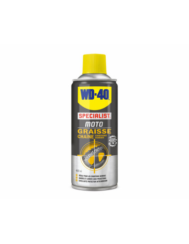 WD 40 Specialist® Motorbike Wet Conditions Chain Wax - Spray 400ml