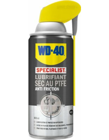 WD 40 Specialist® Anti-Friction Dry PTFE Lubricant - Spray 400ml