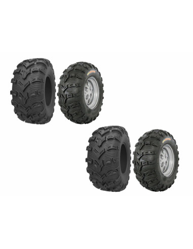 4 Utility Tire Pack KENDA BEAR CLAW EVO K592 (2 x 25X8-12 + 2 x 25X10-12)