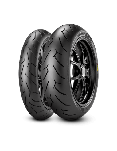 Pneu PIRELLI Diablo Rosso II STD + MV Agusta Dragster 200/50 ZR 17 M/C (75W) TL