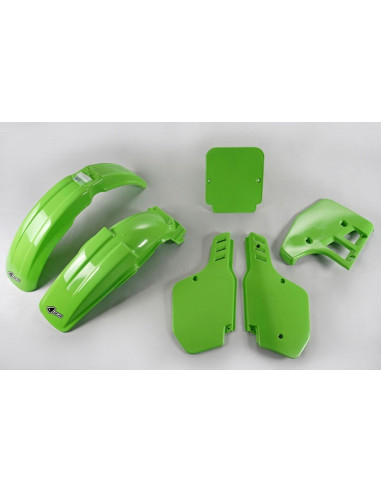 UFO Plastic Kit Green - Kawasaki KX125