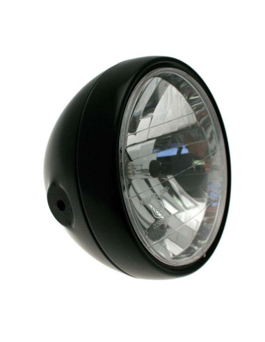 BIHR Classic Headlight Black Ø180x160mm universal