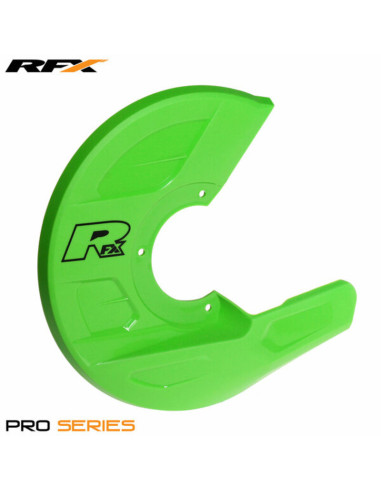 RFX Pro Disc and Caliper Guard (Green) Universal to fit RFX disc guard mounts