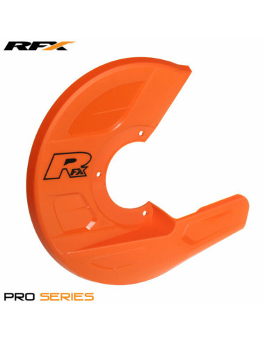 RFX Pro Disc and Caliper Guard (Orange) Universal to fit RFX disc guard mounts