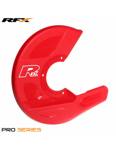 RFX Pro Disc and Caliper Guard (Red) Universal to fit RFX disc guard mounts