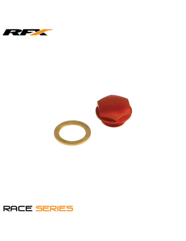 Bouchon de remplissage d'huile RFX Race (Orange) - remplacement du bouchon de remplissage d'huile KTM SX65