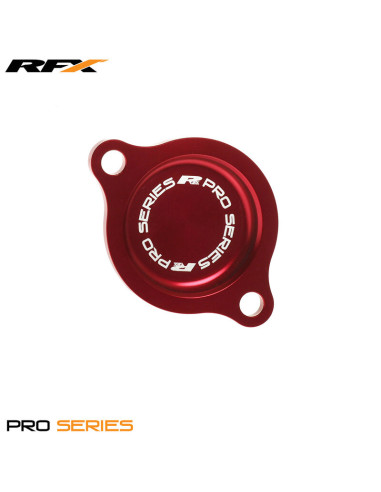 Couvercle de filtre à huile RFX Pro (Rouge) - Honda CRF250