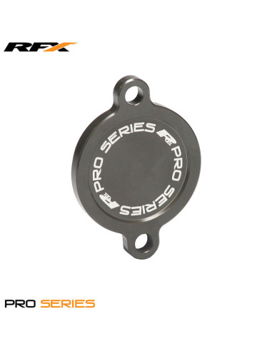 RFX Pro Oil Filter Cover (Hard Anodised) - Kawasaki KXF450