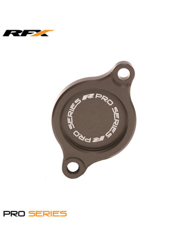 Couvercle de filtre à huile RFX Pro (	anodisé dur) - Suzuki RMZ250/450