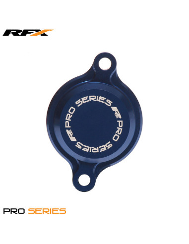 RFX Pro Oil Filter Cover (Blue- Yamaha YZF25/YZF450