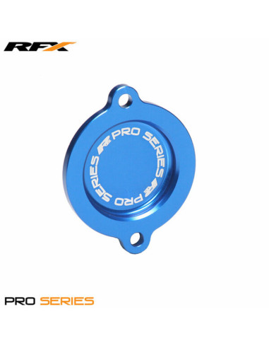 RFX Pro Oil Filter Cover (Blue) - Husqvarna FE/FC450