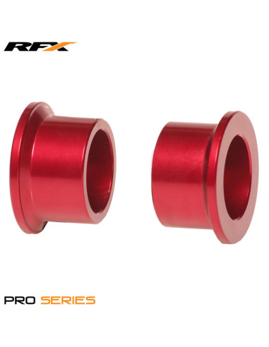 RFX Pro Wheel Spacers Rear (Red) - Suzuki RMZ250/450