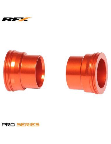 RFX Pro Wheel Spacers Front (Orange) - KTM 125-525