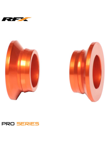 RFX Pro Wheel Spacers Rear (Orange) - KTM SX/SXF 125-525