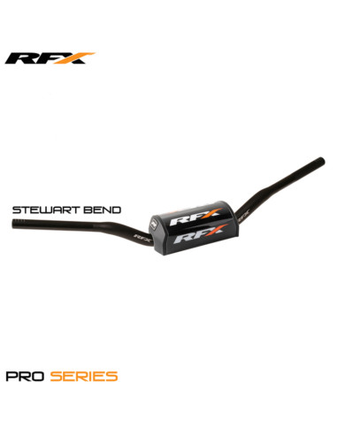 Guidon conique de 28,6 mm RFX Pro F7 (Noir) Stewart