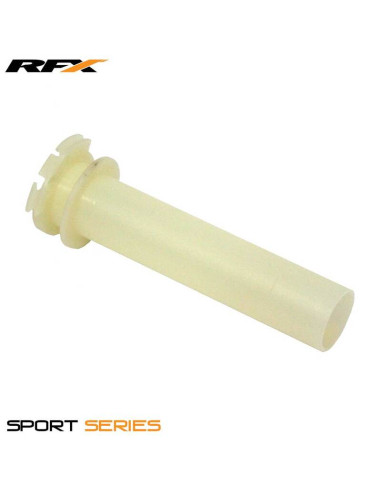 RFX Sport Plastic Throttle Sleeve (White) - Yamaha YZ125/250