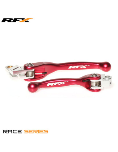 RFX Race Forged Flexible Lever Set (Red)