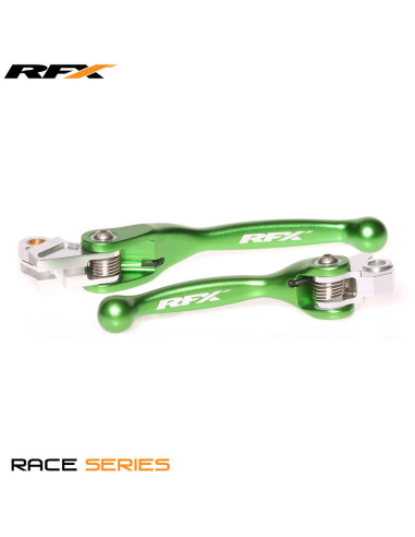 RFX Race Forged Flexible Lever Set (Green)