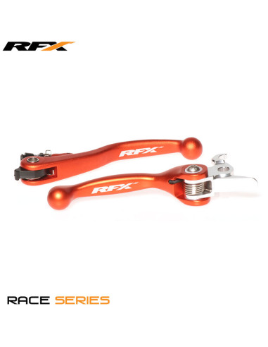 Ensemble de leviers flexibles forgés RFX Race (Orange) - KTM Divers freins Brembo / embrayages Magura