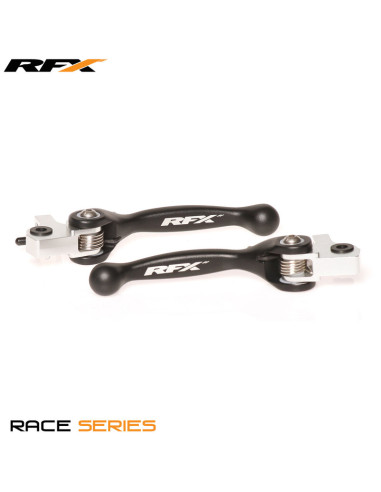 RFX Race Forged Flexible Lever Set (Black) AJP Trials All (Not Sherco)