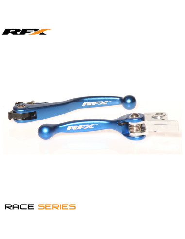 Ensemble de leviers flexibles forgés RFX Race (Bleu)