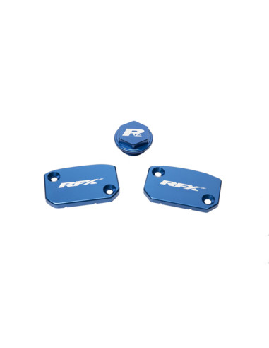 RFX Pro Reservoir Cap Kit Kit (Blue) (Brembo Brake and Clutch)