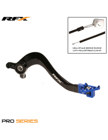 Levier de frein arrière RFX Pro FT (Noir/Bleu) - Husqvarna TC85