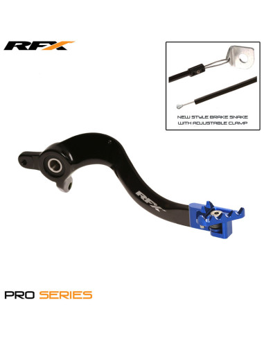 Levier de frein arrière RFX Pro FT (Noir/Bleu) - Husqvarna TC65