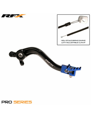 RFX Pro ST Rear Brake Lever (Black/Blue)
