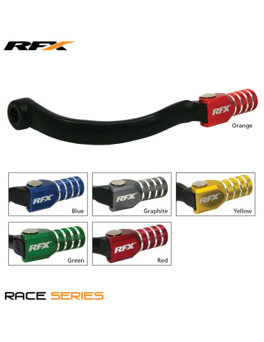 RFX Race Gear Lever (Black/Red) - Honda CR125/250