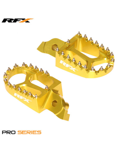 Repose-pieds RFX Pro (Jaune) - Pour Suzuki RMZ250/450