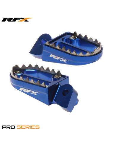 RFX Pro Series 2 Footrests (Blue) 