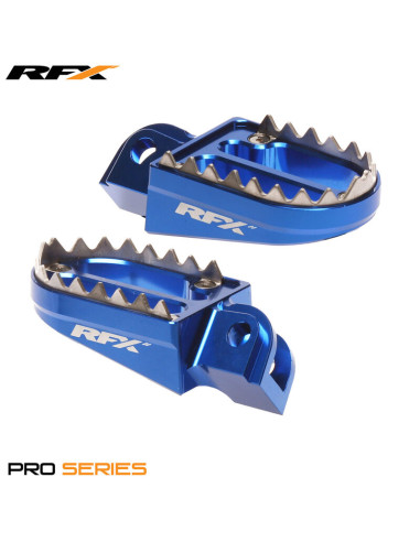 RFX Pro Series 2 Footrests Blue