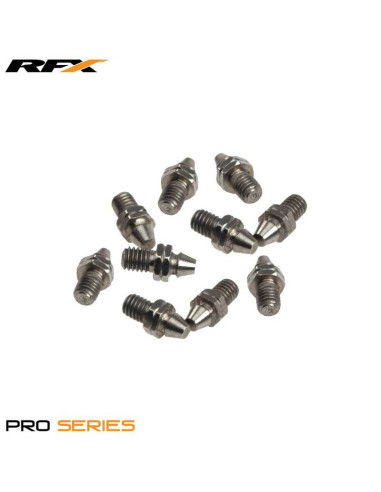 Vis de rechange en acier inoxydable pour repose-pieds RFX Pro pour motocross  (10 pcs)
