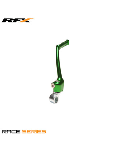 RFX Race Series Kickstart Lever (Green) - Kawasaki KX65