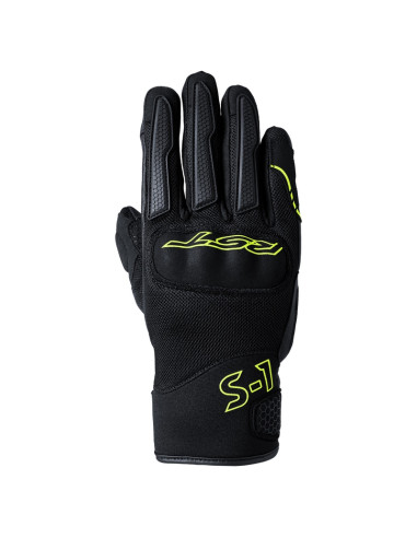 RST Gloves S-1 mesh Men CE - Neon yellow